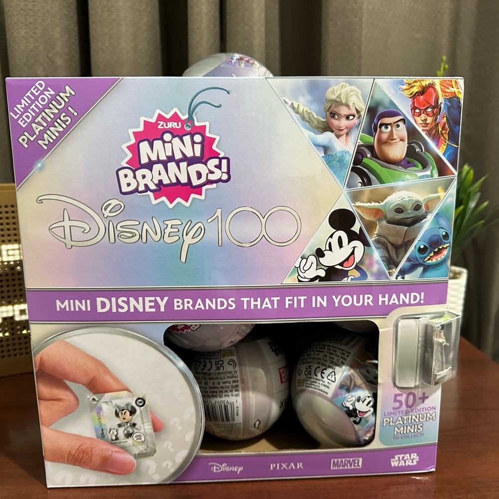 NEW 20 Mini Brands Disney 100 Platinum Capsule Limited Edition